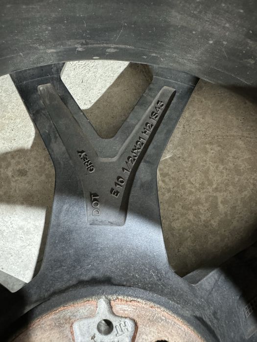 Set Janta jante roata roti BMW R21 X5 X6 G05 G06 fata spate E10 E9