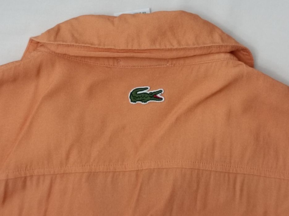 Lacoste Ombre Summer Woven Shirt оригинална риза M къс ръкав