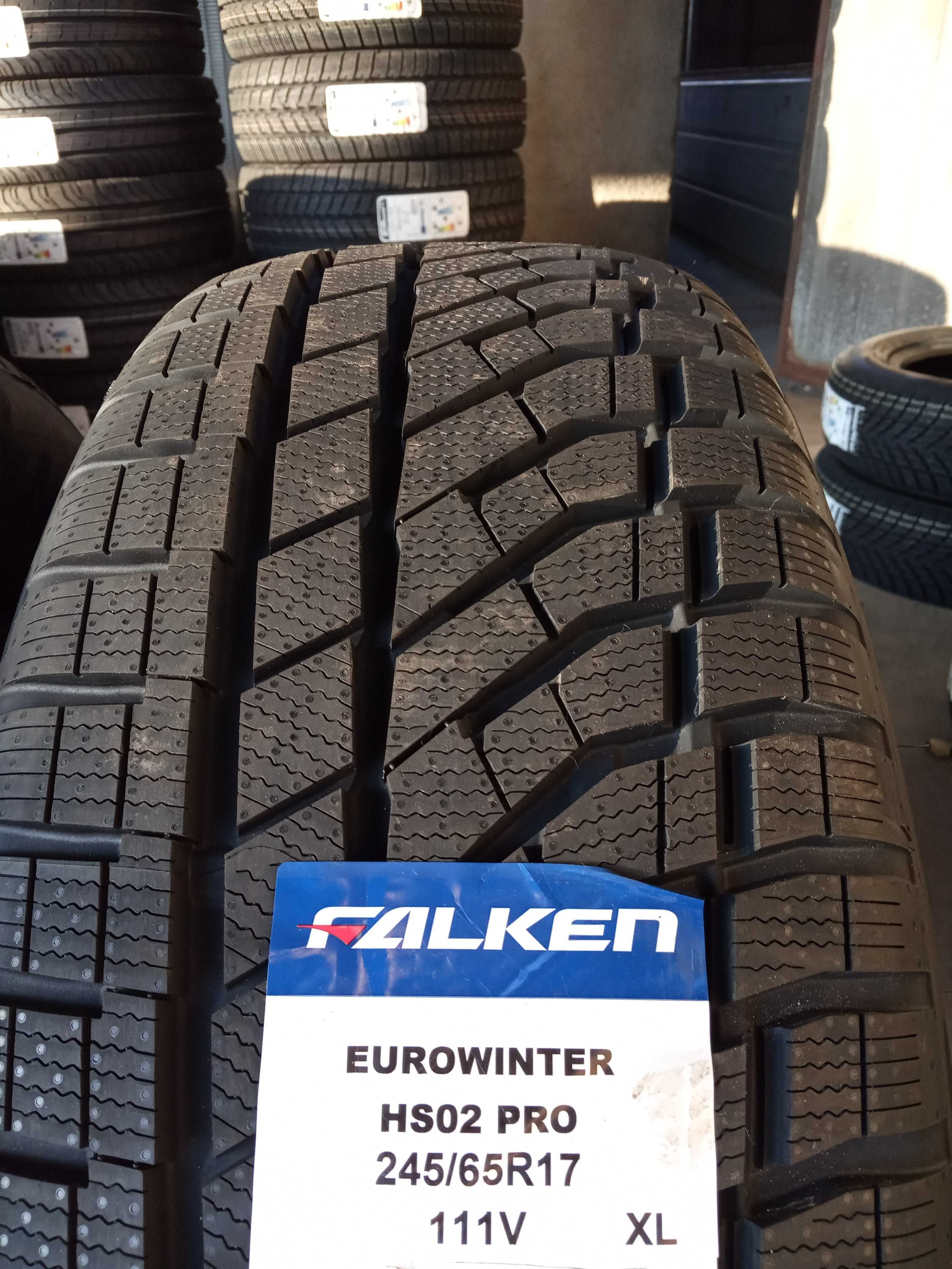 2 Нови зимни гуми 245/65R17 Falken EuroWinter HS02 PRO XL 111V DOT3724