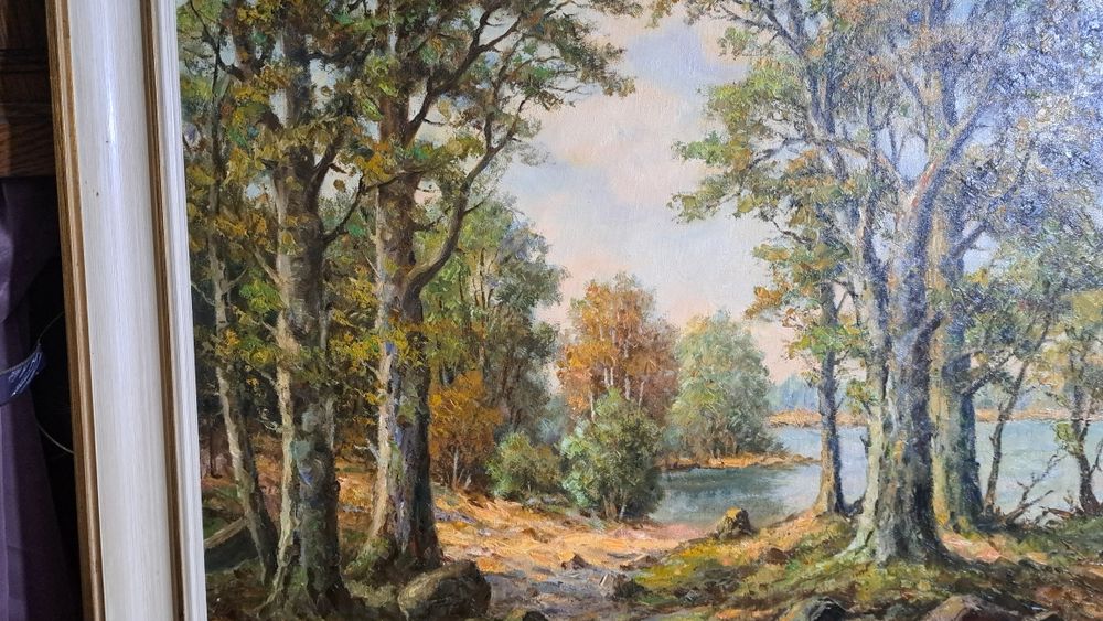 Tablou pictor german recunoscut în catalog