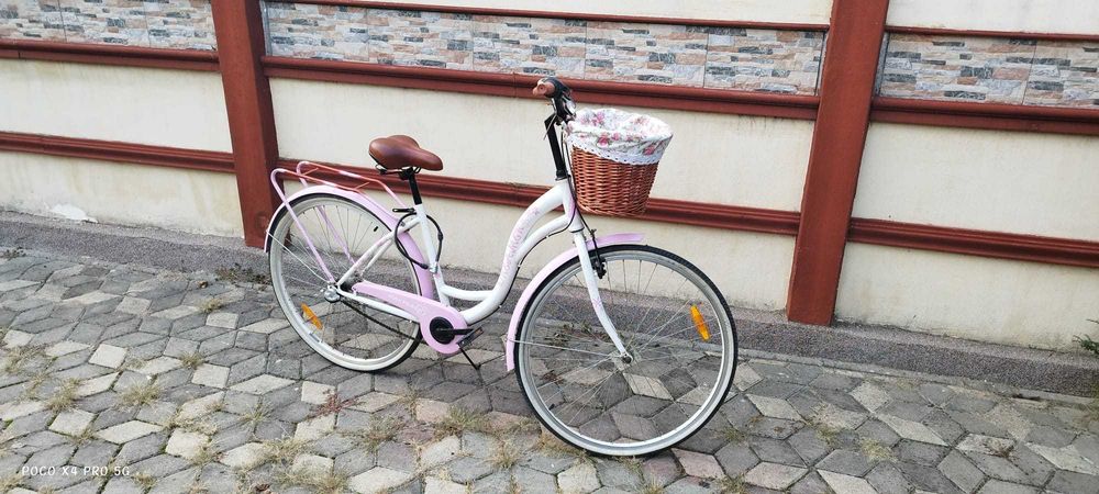 Bicicleta dame de oras cu cos detasabil