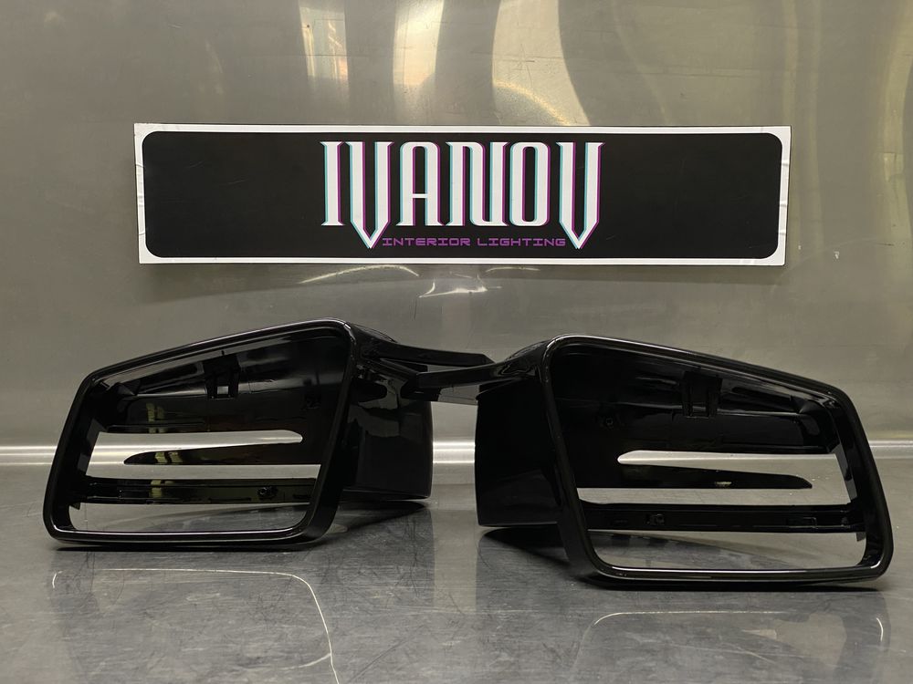 Mercedes-benz черен капак за странично огледало W205 W213 X253 W222