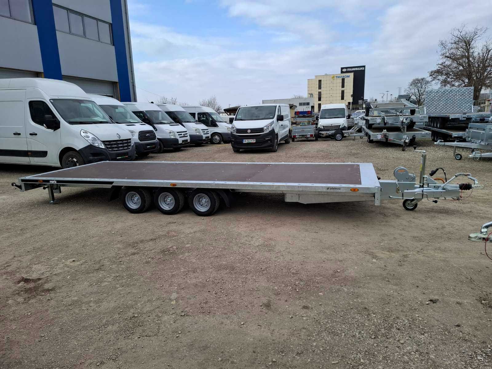 нова платформа MARTZ GT PLATEAU S 600/3 3500kg 6m