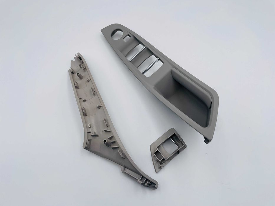 Set manere usa interior complet fata spate gri BMW Seria 5 F10 F11