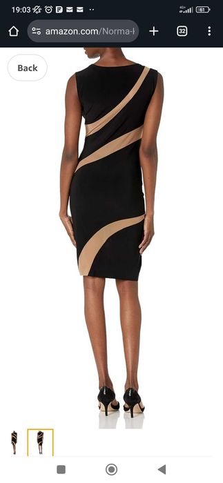 Rochie de seara / cocktail Norma Kamali măsură 36 / S