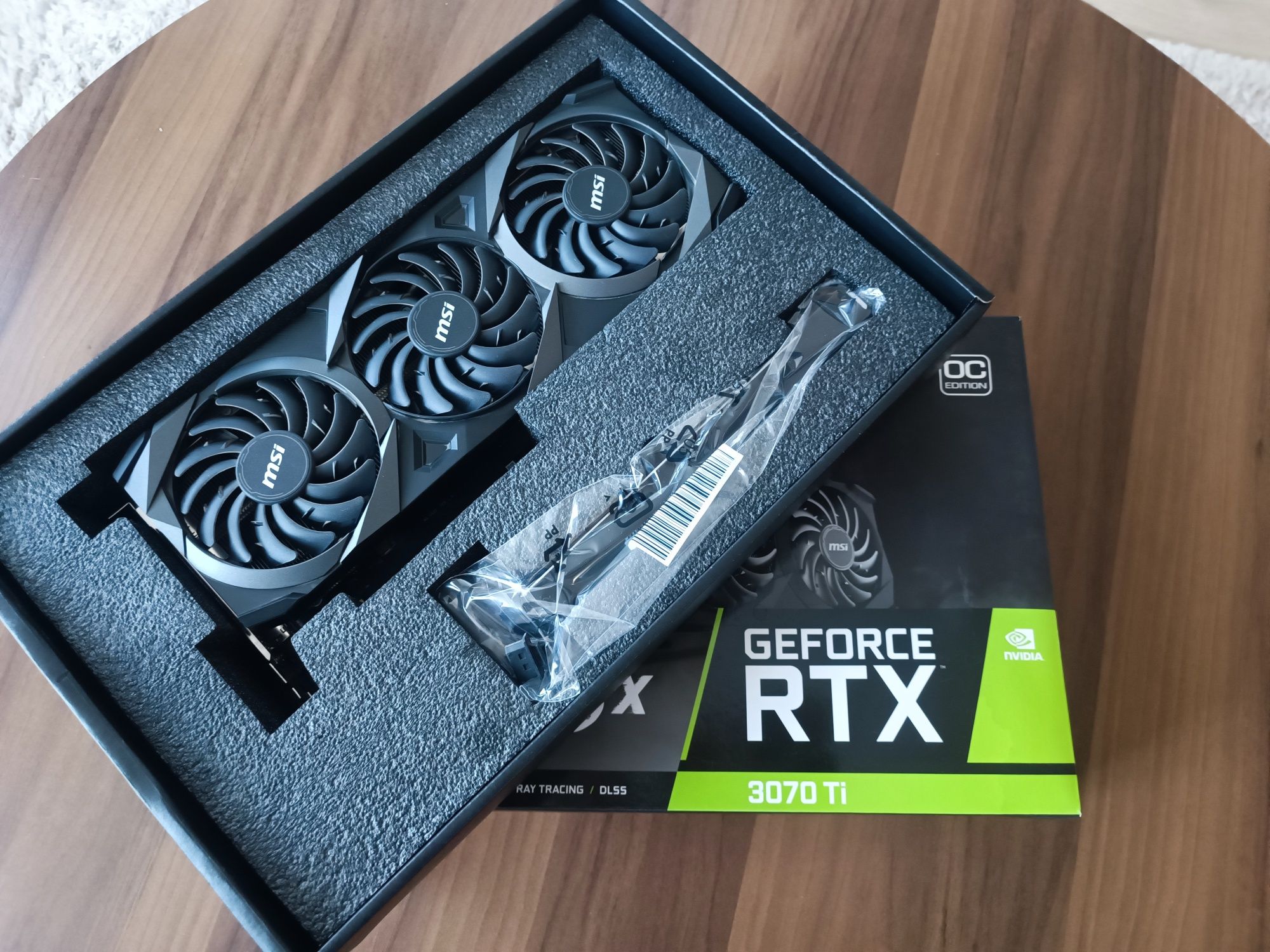 Видеокарта VENTUS 3070Ti 3X 8GB GDDR6X