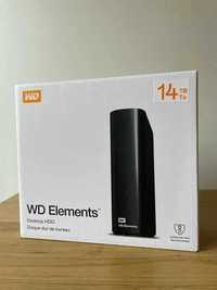 (Новый) Внешний жесткий диск WD Elements Desktop 14Tb