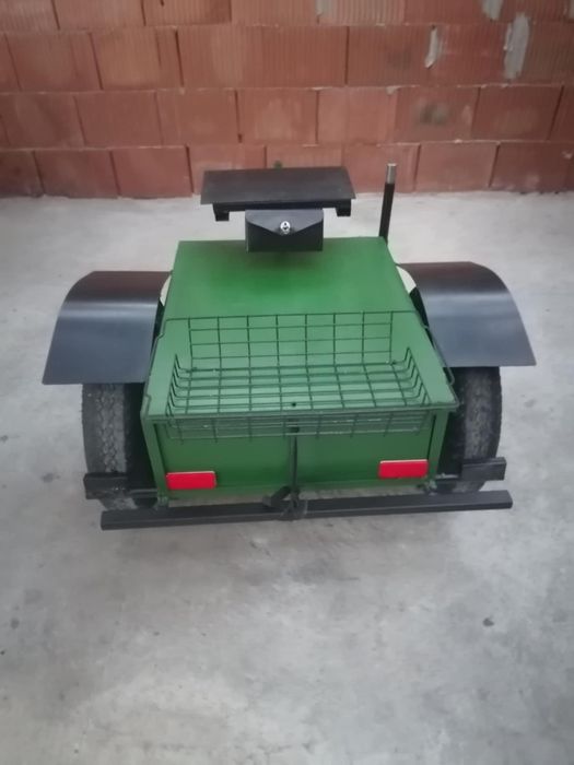 Ремарке за мотофреза със спирачки