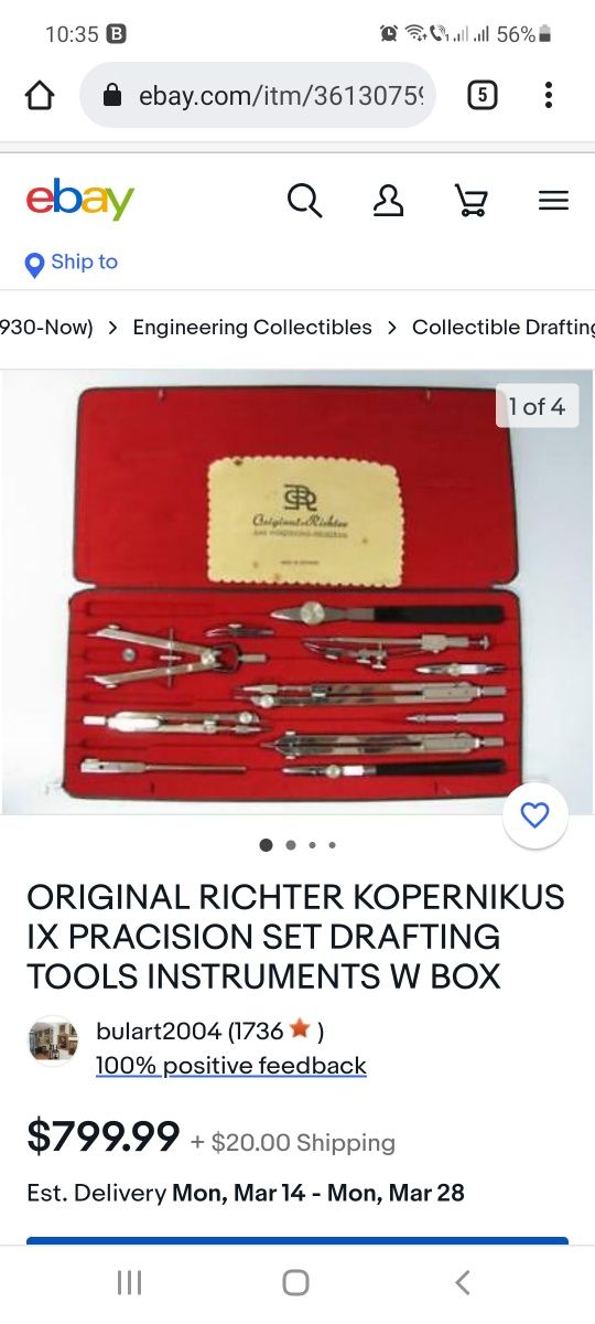 /Schimb Rotring Richter&Co.Pracision, kopernikus 9.Originală.