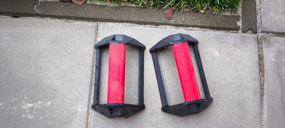 Mânere flotări Push Up Bars + Roată abdominală