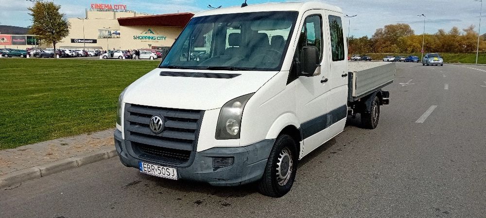 Volkswagen Crafter Doka 2.5Tdi 7locuri/klima/ extra lung, adus de 2zil
