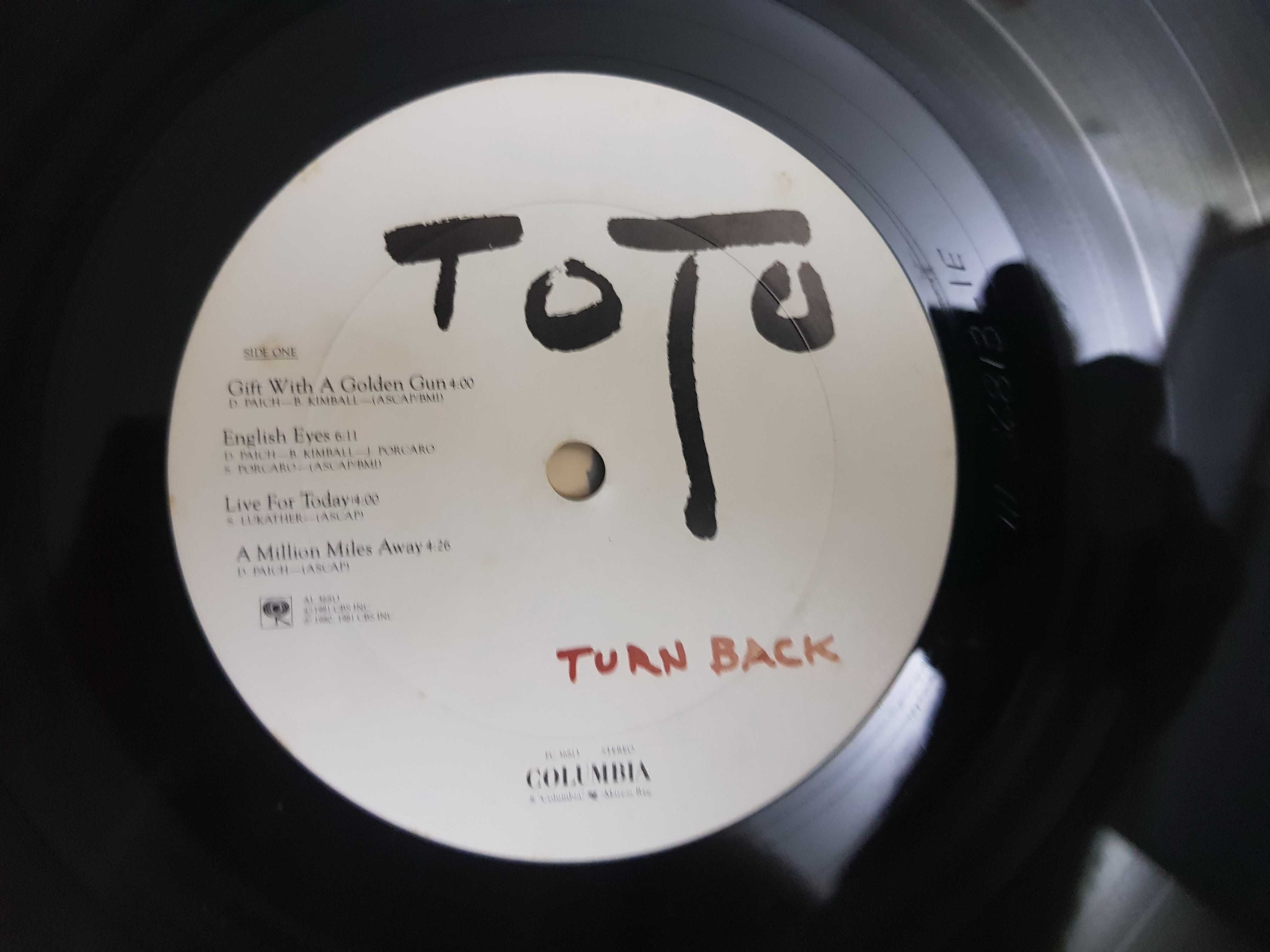 Виниловая пластинка Toto – Turn Back (пр-во США, 1981)
