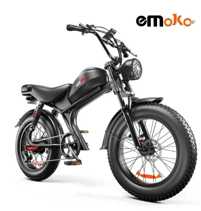 НОВО!! Електрически Велосипед Emoko C93 Dual 2*1000W 48V/23Ah 50 км.ч.