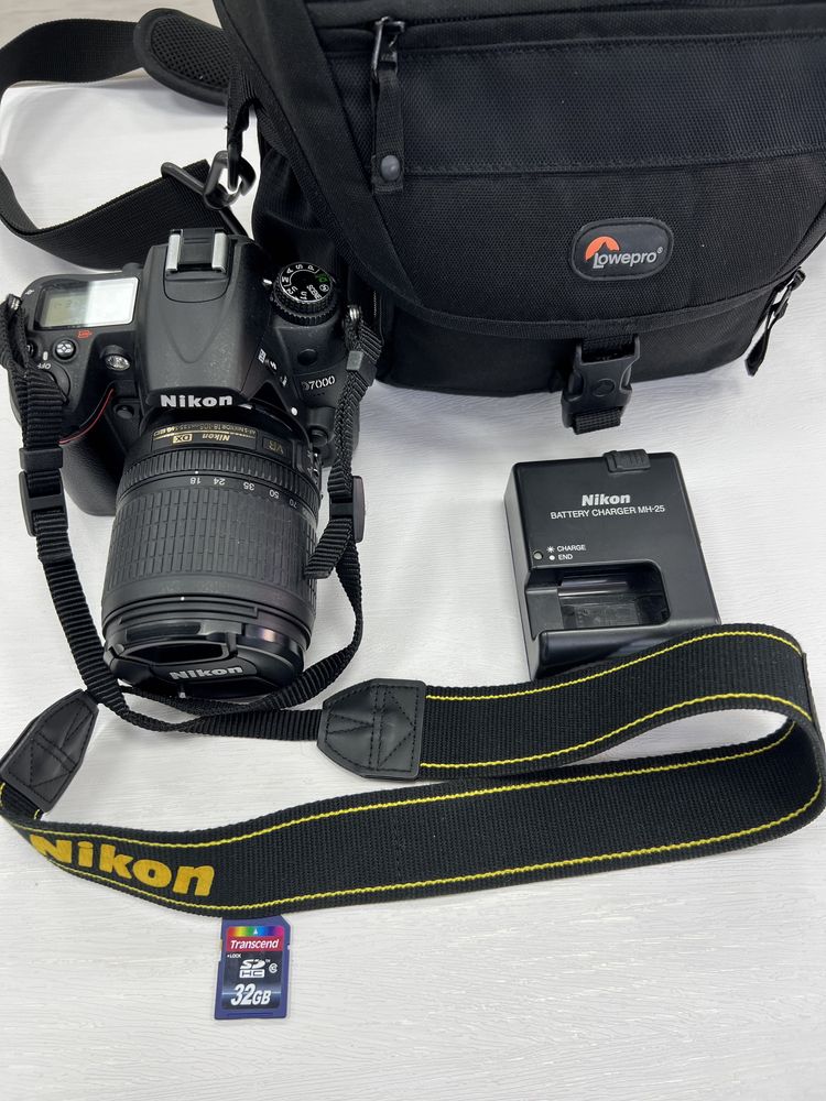 NikonD7000. /18-105 vr kit как новый гарантия 3 месяц