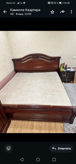 Продаётся матрас б/у в очень хорошем состоянии.