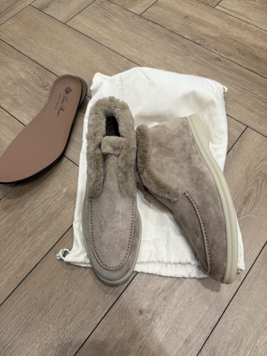 Лоферы зимние Loro Piana