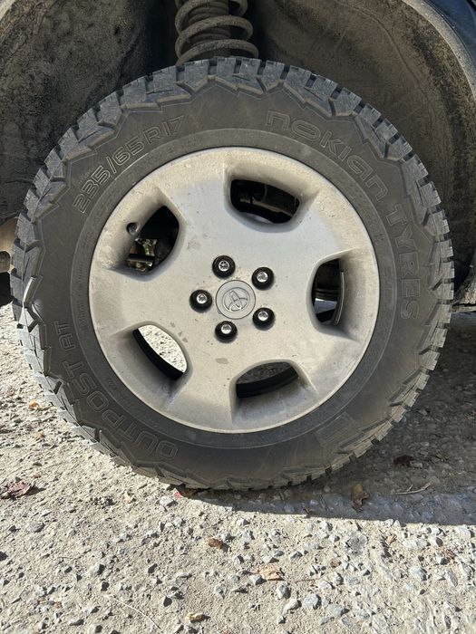 Продам диски с резиной на r17