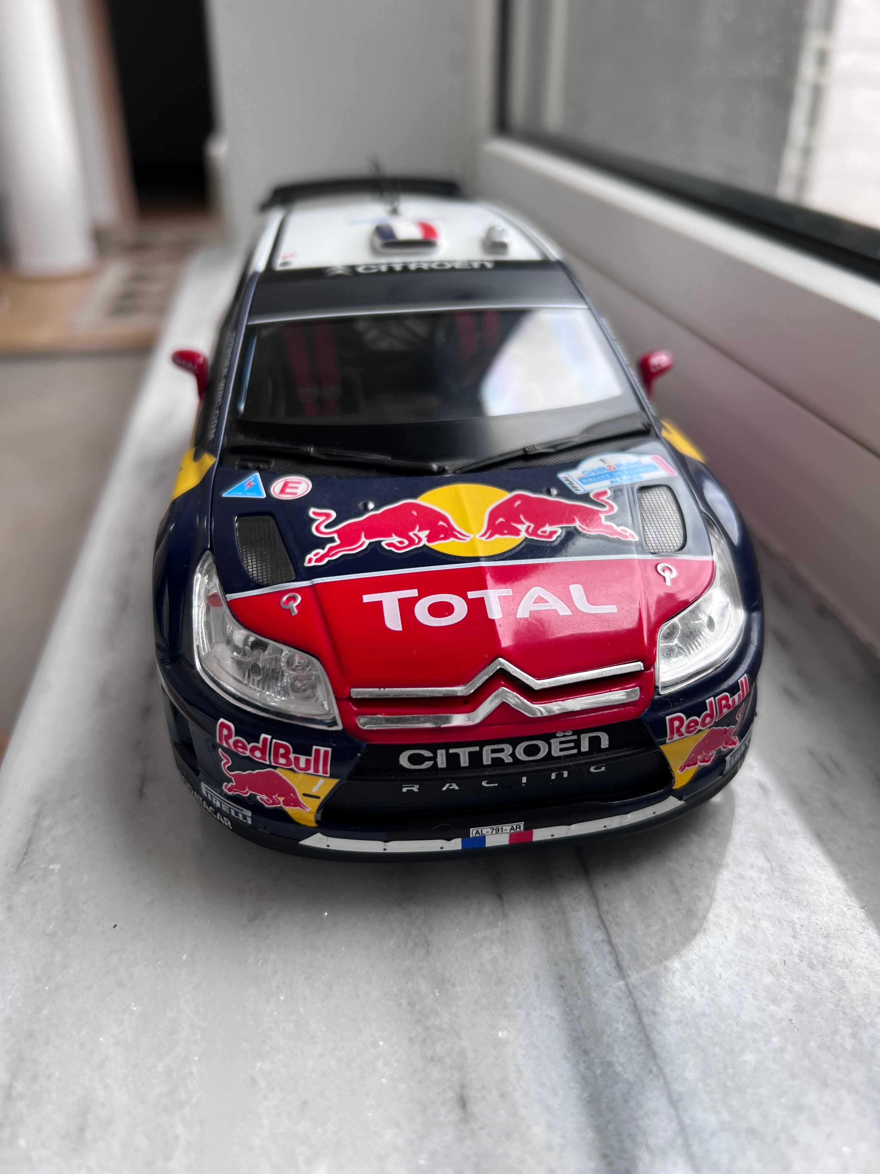 Macheta Citroen C4 WRC Norev 1:18 Loeb/Elena