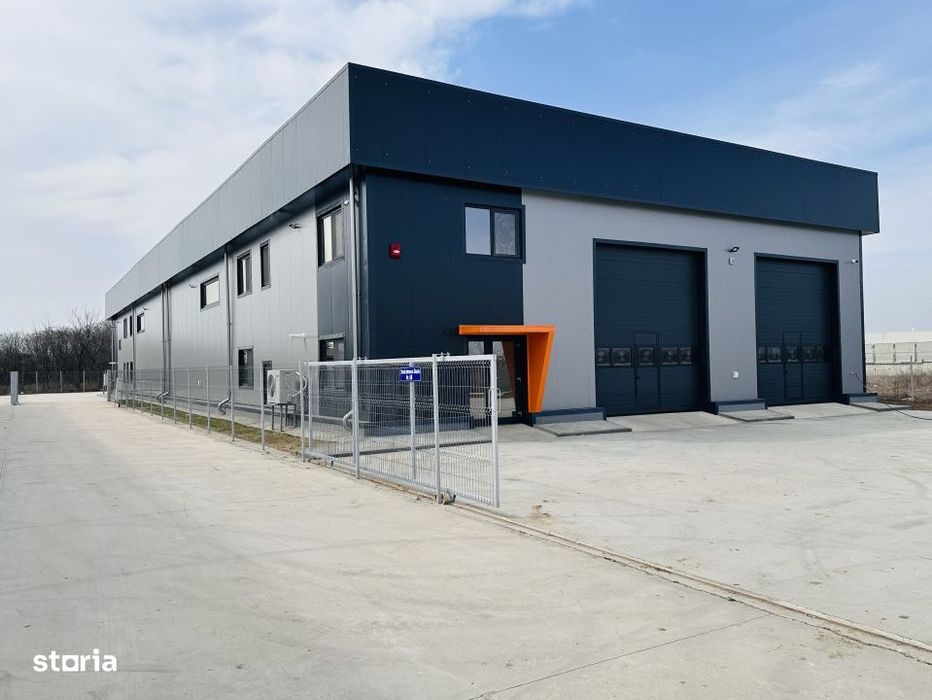 Hala industriala super finisata 435 mp, 1076 mp teren, Linia de Centur