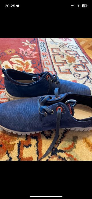 Pantofi de gală albaștri mărimea 43