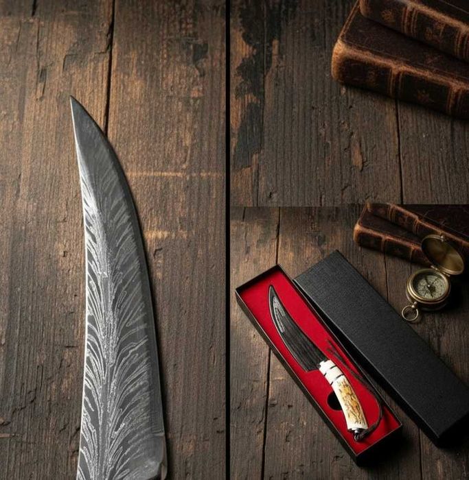 подаръчен нож ръчно изработен