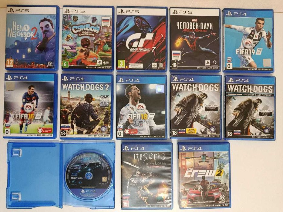 Игры для PlayStation 5, PlayStation 4, Цена за все 50 000 тг.