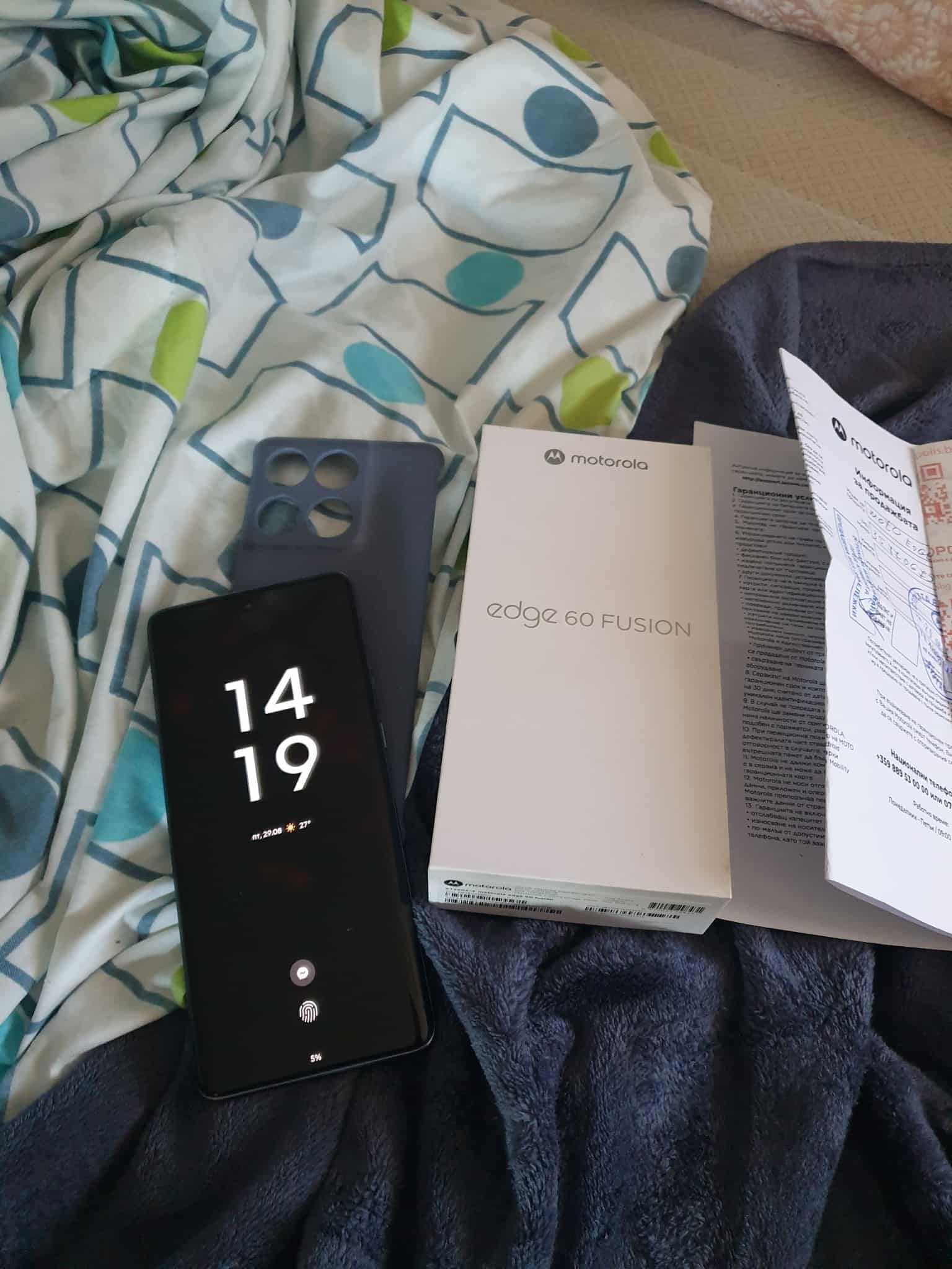 Motorola edge 60 fusion