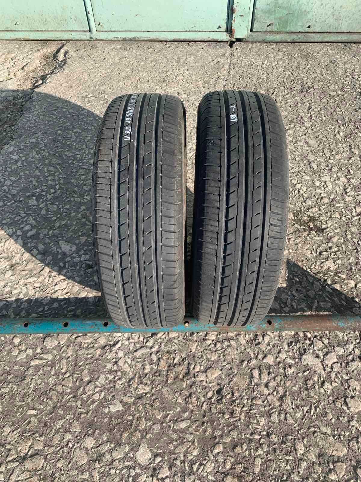 2 боря Летни гуми Yokohama 195/65 R15 Dot 4619 ном 80