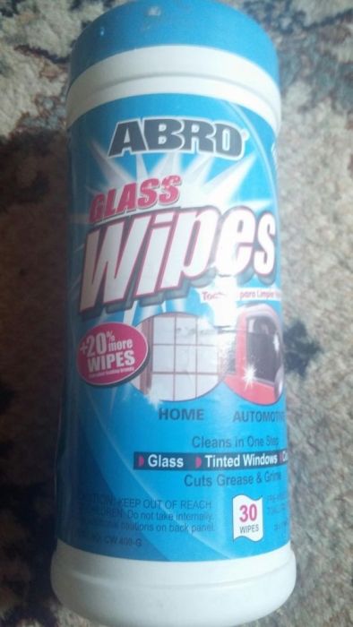 Sevetele umede pentru geamuri