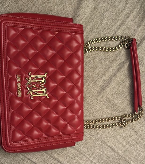 Geantă Moschino roșie