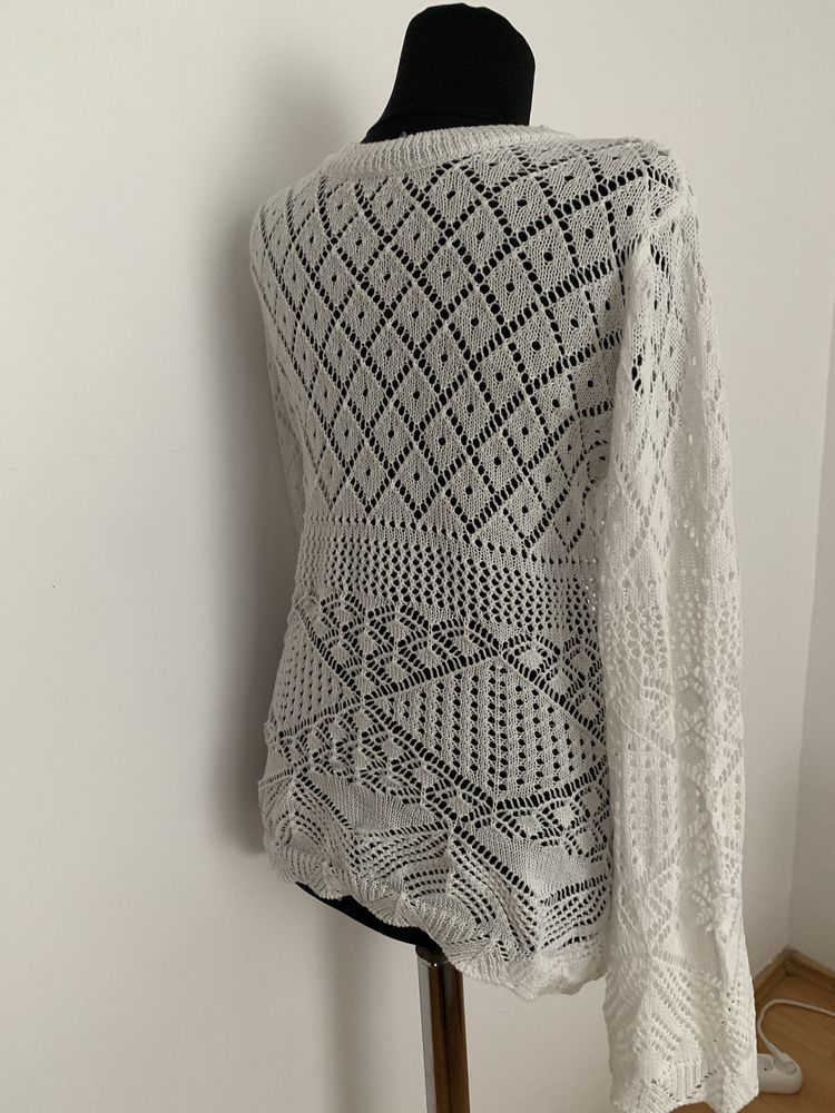 Rochie alba de plaja