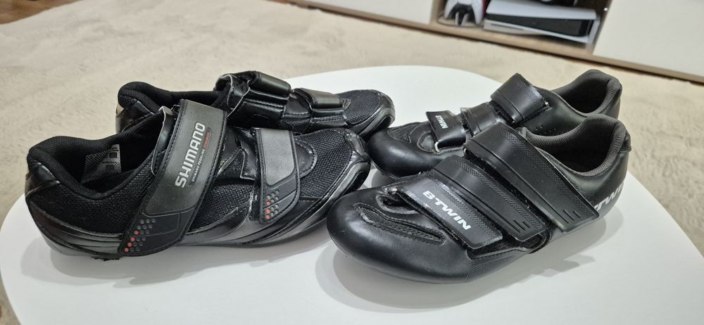 Pantofi ciclism copii shimano/btwin