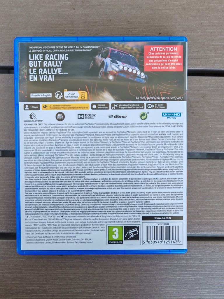 EA WRC за Playstation 5