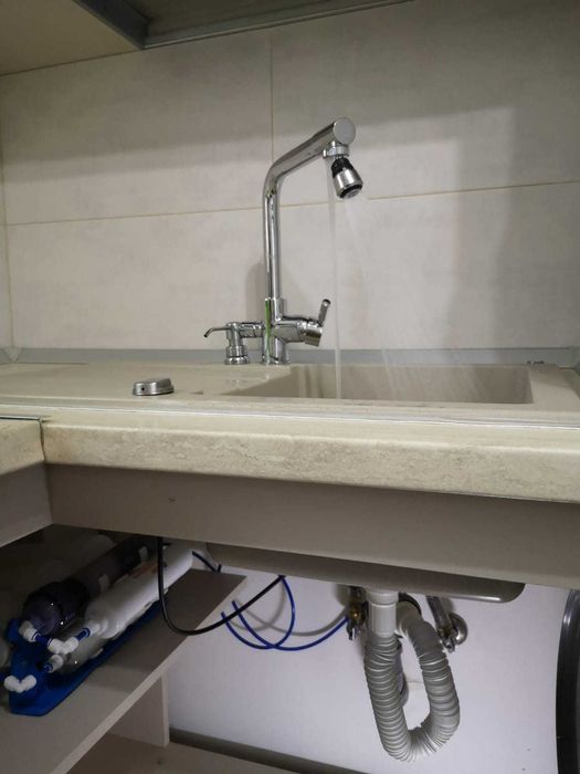 Sistem de ultrafiltrare, scapa de carat baxuri cu apa, stat la cozi