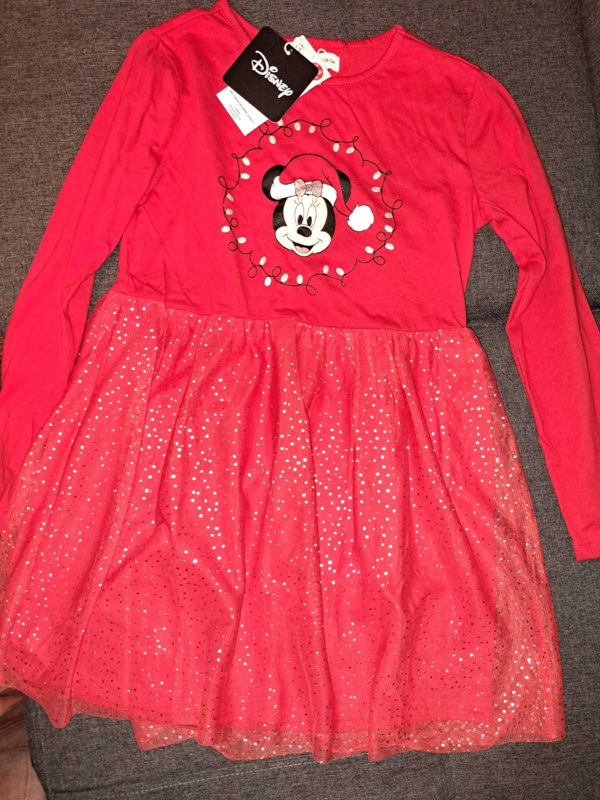 Rochie/rochita rosie Craciun Disney Minnie