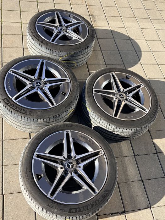 Jante Mercedes AMG 18” c klasse w206 + anvelope de vara Michelin