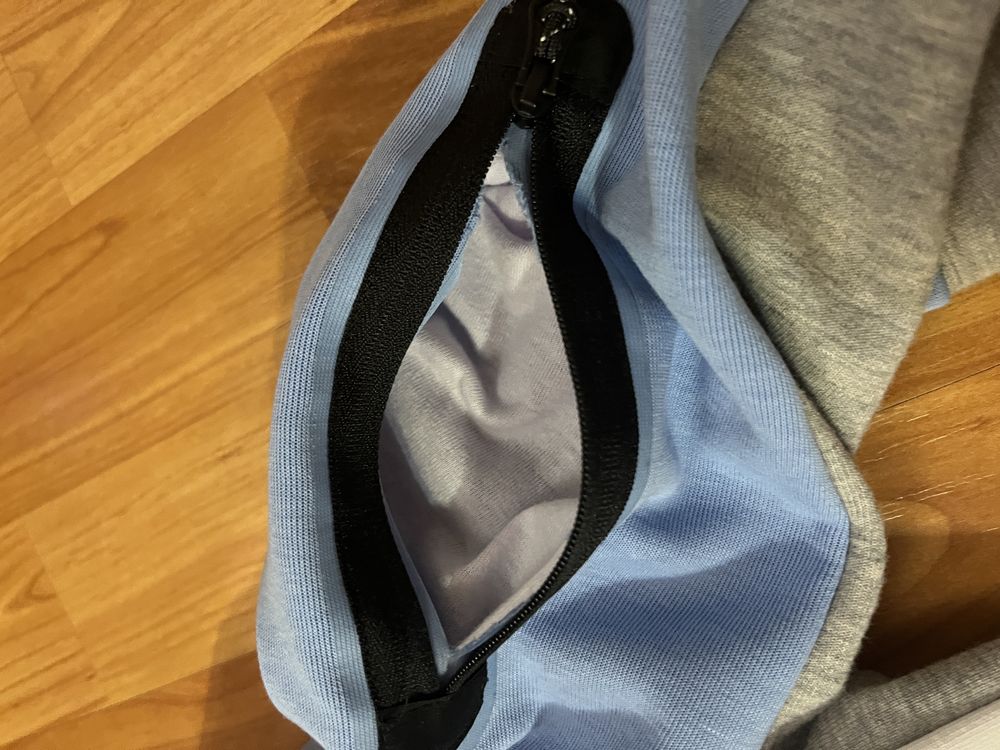 Tech fleece baby blue compleu