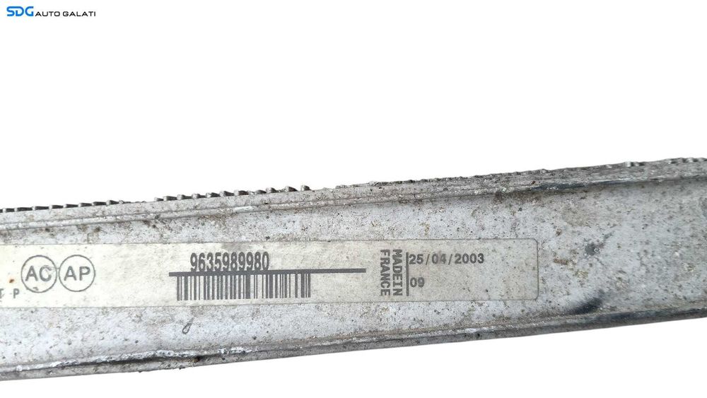 Radiator Apa Racire Motor Peugeot 406 2.0 HDI 1995 - 2004 Cod 9635989980 [M9020]