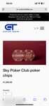 Jetoane poker fise poker ceramice 39 mm si 43 mm plachete poker lux