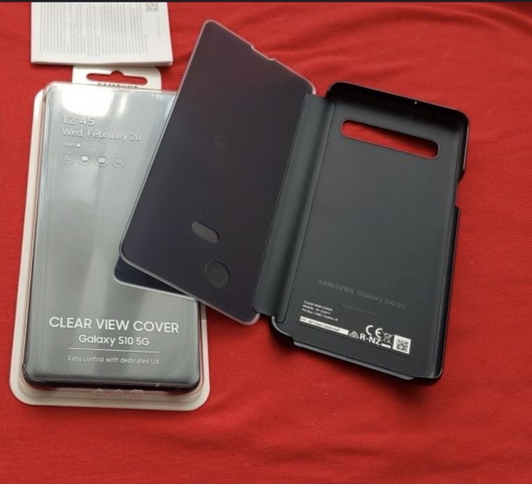 Husa Clear View ORIGINALA Samsung Galaxy S10 5G