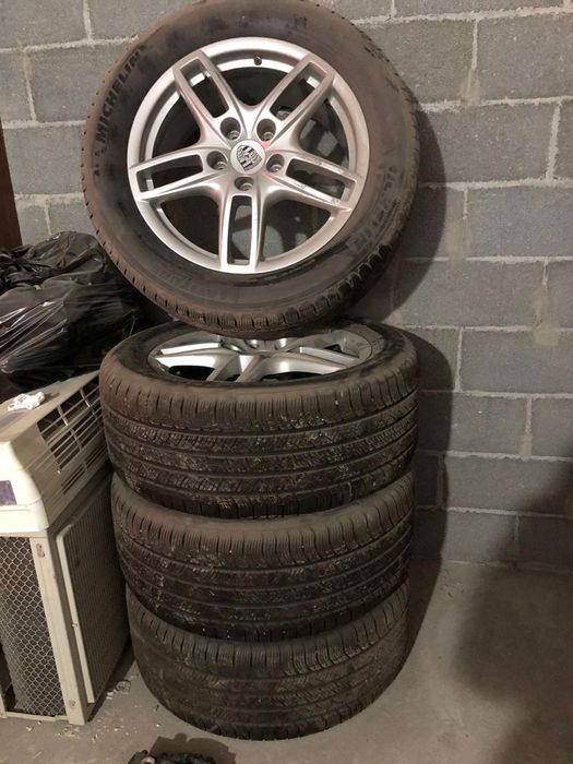 Диски с резиной порш кайен porsche cayenne