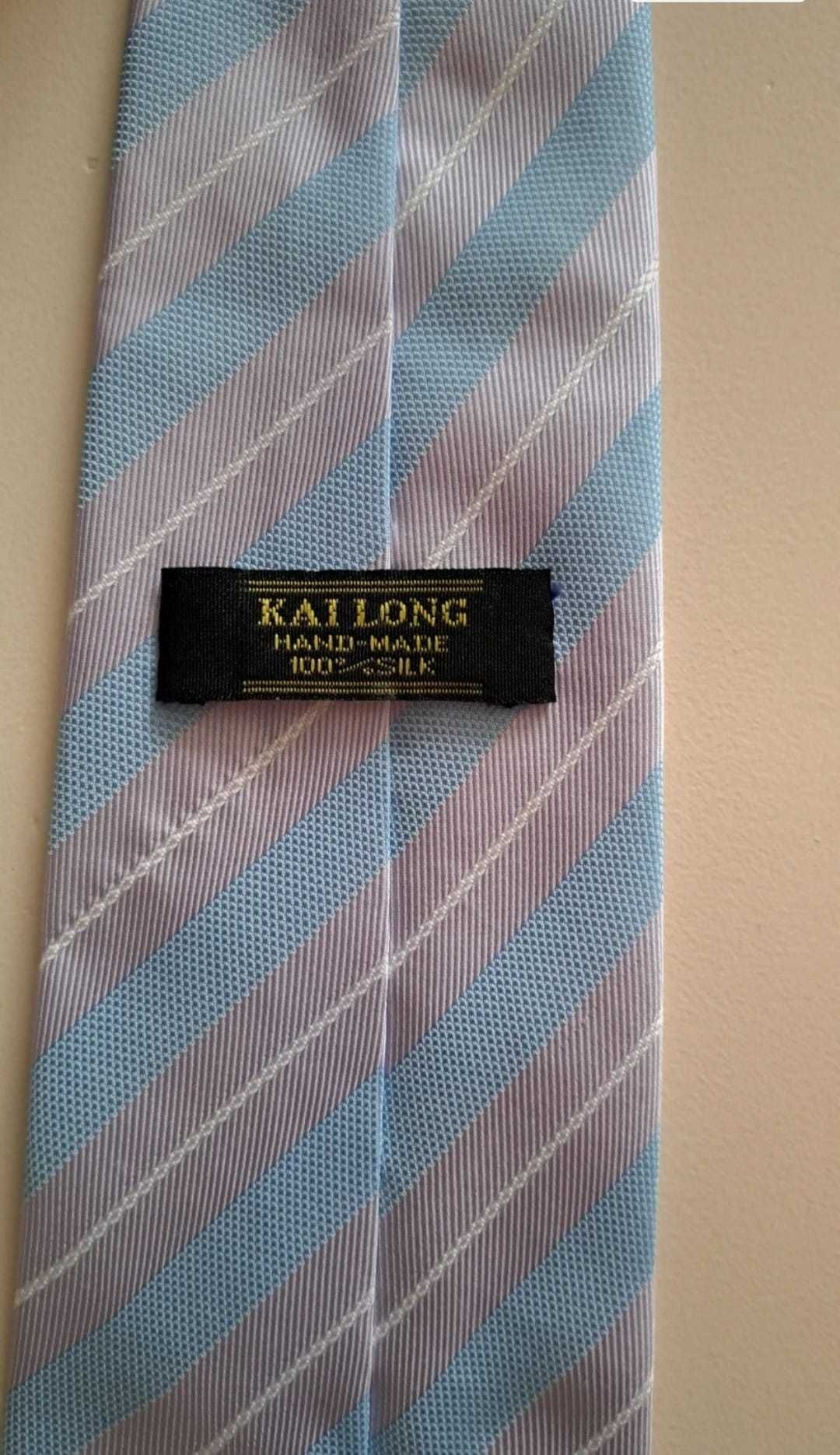 Cravata Kai Long, albastru deschis
