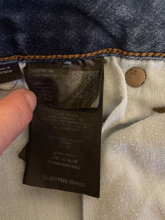 Blugi barbati G-Star 34/34 /XXL slim fit