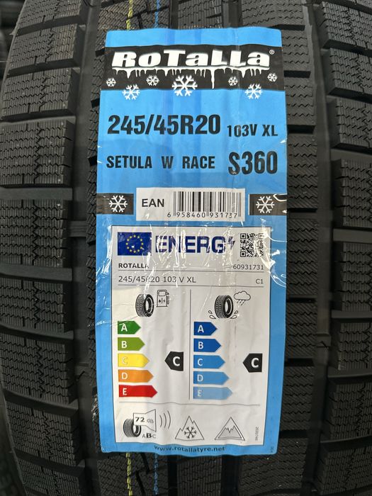 Нови Зимни Гуми ROTALLA S360 245/45R20 103V XL НОВ DOT БОРД 2454520