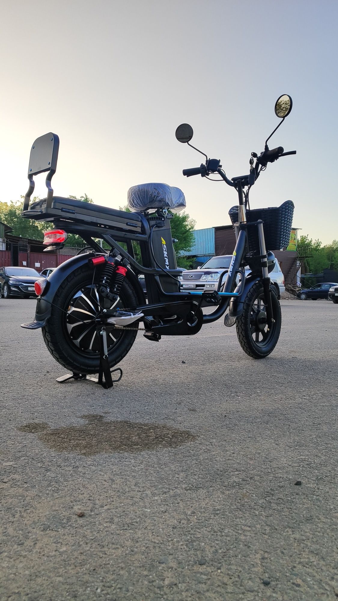 Электровелосипед электроскутер мопед скутер мото купить новый