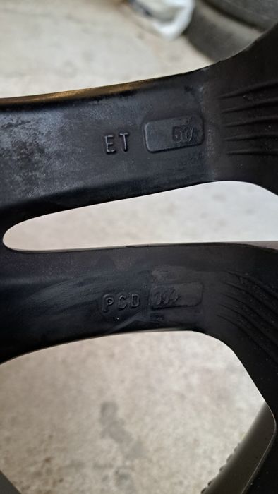 Джанти 16" 5х114'3 Черен Мат