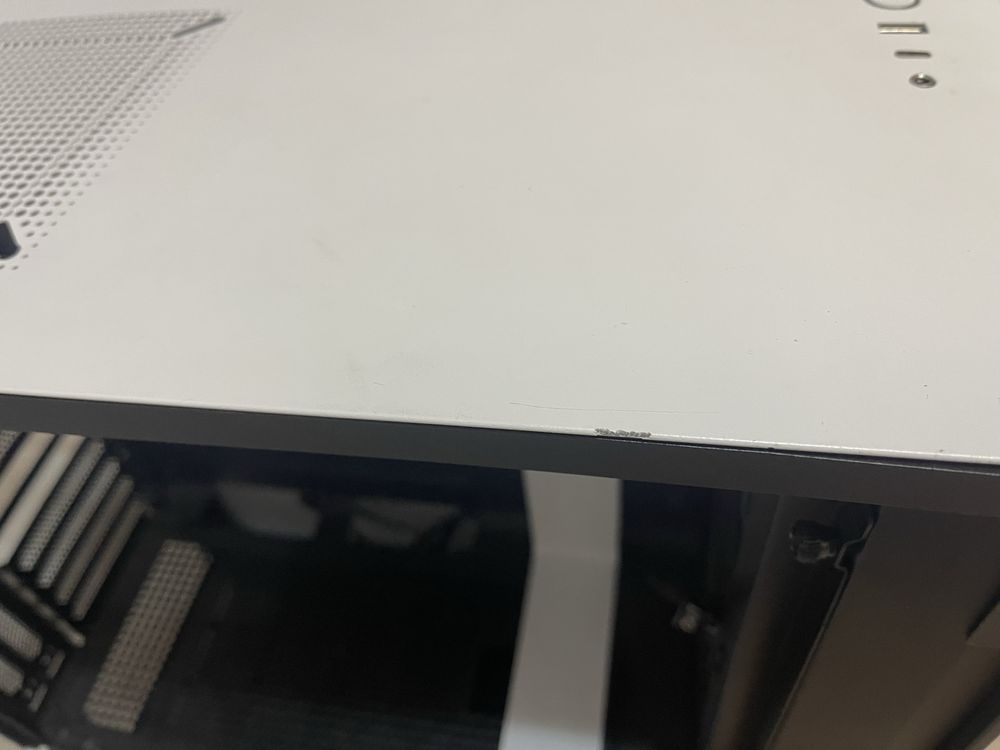Carcasa PC NZXT H510 Elite Matte White, Middle Tower cu mic defect