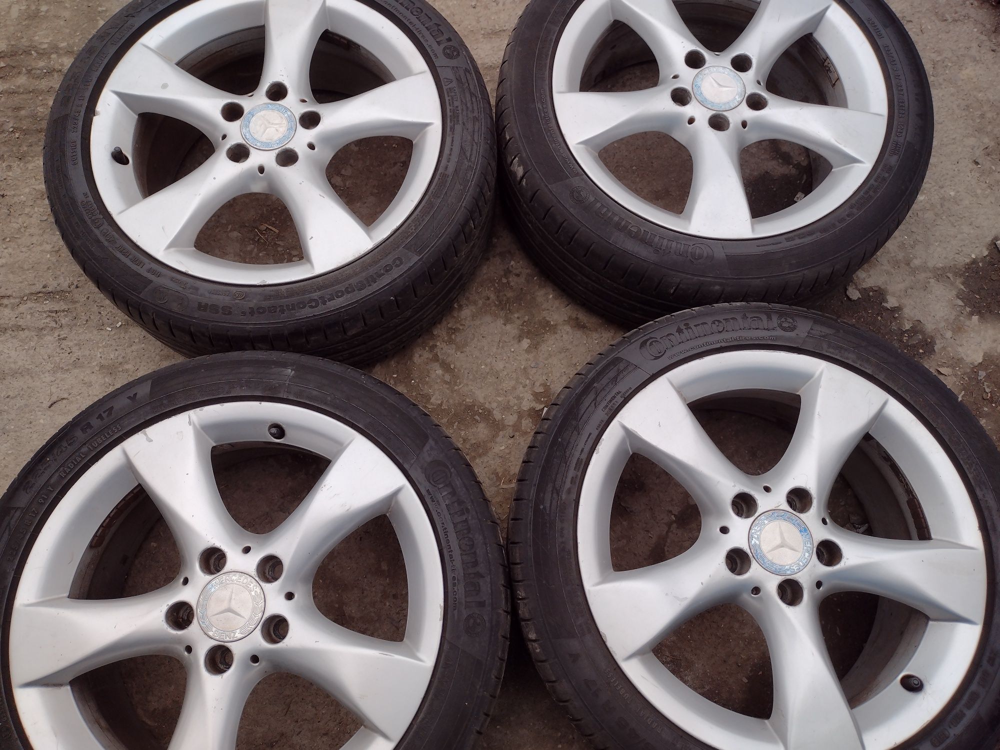 Оригинални 17-5х112 ЕТ52.5 7.5j Mercedes B class W245