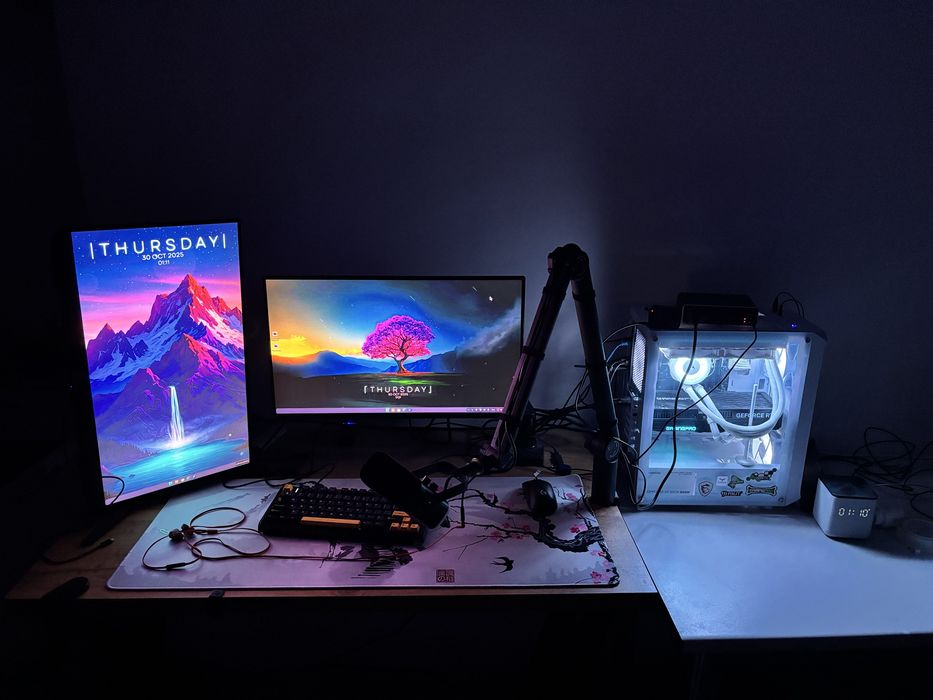 Продам игровой ПК на Ryzen 7 7800X3D + RTX 5070 12GB