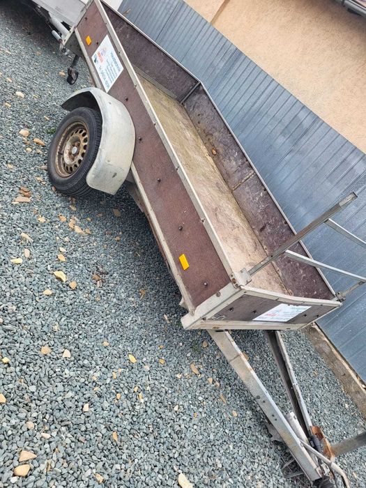Remorca monoax anul 1996 masa 1.200 kg, import Germania